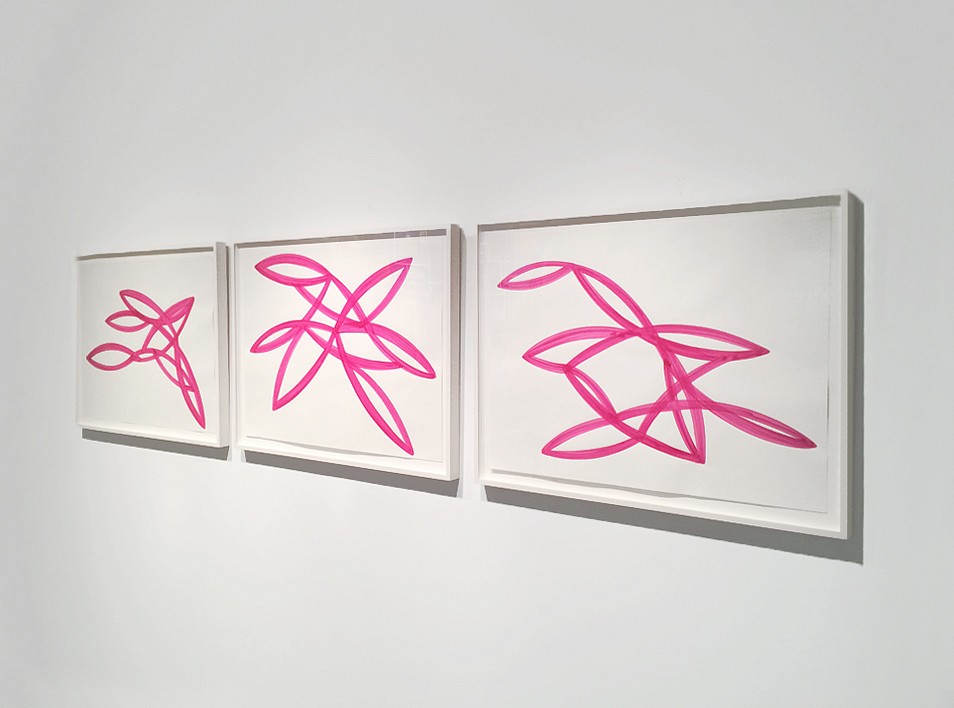 Agnes Barley
Untitled (Monochromes, Magenta) Installation view
BARL112
acrylic on paper, 22 x 30 inches paper / 25 x 33 inches framed each / group size approximately 22 x 101 inches