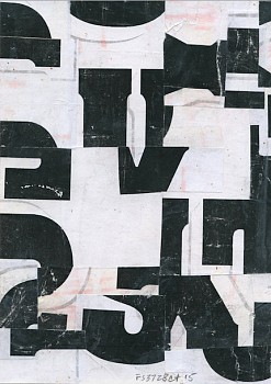 Cecil Touchon (LA) -&nbsp;fs3728ct15, 2015 collage on paper 7.5 x 5.5 inches TOUCH2376