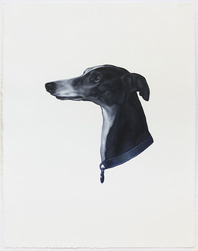 Shelley Reed
Dog (after Landseer), 2020
REE173
oil on Arches oil paper, 29 x 22 1/2 inches