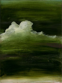 Shawn Dulaney (LA) -&nbsp;Ballast, 2021 handmade paint on Venetian plaster on linen over panel 24 x 18 inches DULAN1099