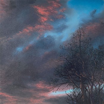 Work:&nbsp;Eileen Murphy Streak, 2021 oil on panel 8 x 8 inches MURPH013