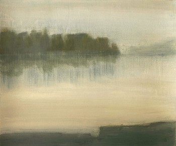 Work:&nbsp;Little Cove IV, 2021 oil on paper 20 x 24 inches BJE137