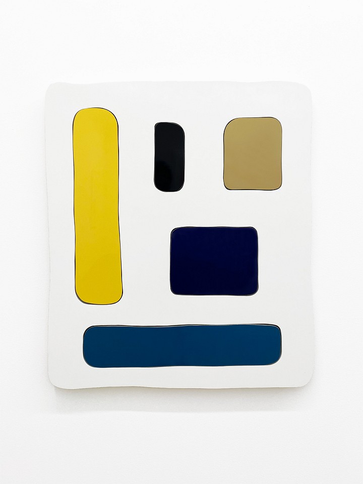 Andrew Zimmerman
Colors in White 2, 2021
ZIM917
Automotive paint on wood, 38 x 33 x 1 1/2 inches