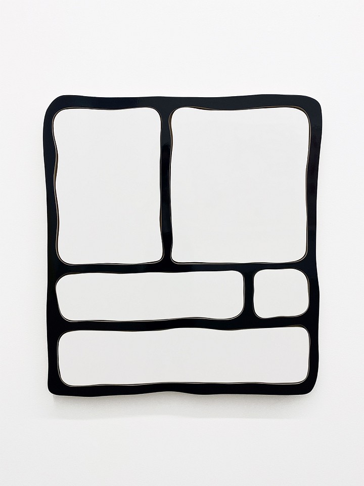 Andrew Zimmerman
Black Grid, 2021
ZIM915
Automotive paint on wood, 38 x 34 x 1 1/2 inches