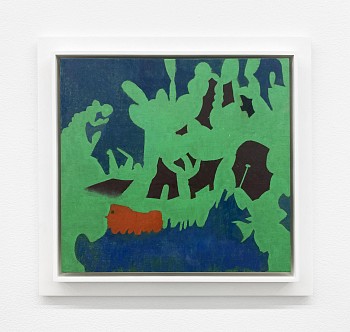 Work: Elban, 2015 oil on linen over panel 14 x 15 inches / 17 1/2 x 18 1/2 inch frame KAO025