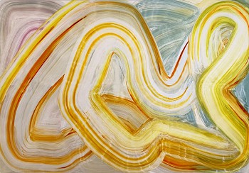 Work: Fran O&#039;Neill light up, 2021 oil on canvas 70 x 100 inches ONEI088