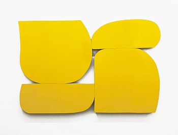 Work: Andrew Zimmerman Juane Genet, 2022 Automotive paint on wood 48 x 72 x 1 3/4 inches ZIM937