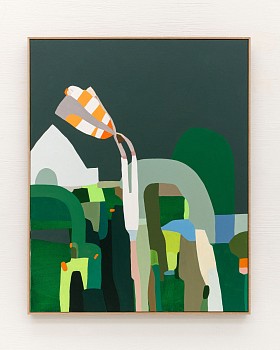 Work:&nbsp;Garden State, 2021 oil on canvas 60 x 48 inches JWH123