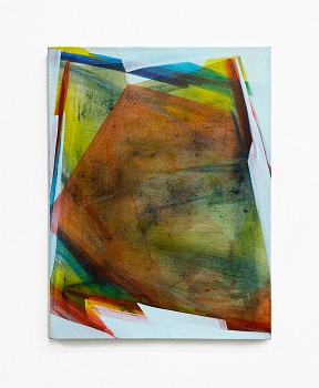 Work: Rosanna Bruno Register Off Register, 2012 oil on canvas 25 x 19 inches BRUN001