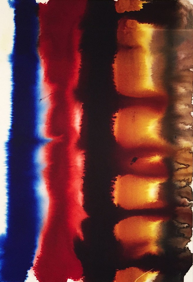 Lourdes Sanchez
Color Abstract #9, 2014
SANCH301
ink on silk, 30 x 22 inch paper / 21 x 14 inch image