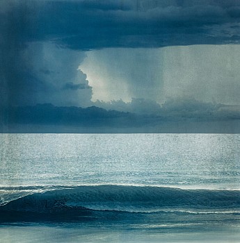 Thomas Hager -&nbsp;Blue Wave Storm, 2022 archival pigment print 42.5 x 42 inches HAG661
