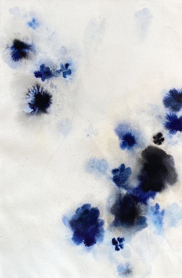 Lourdes Sanchez
Inky Blue, 2018
SANCH732
watercolor and ink on paper, 21 x 14 inches