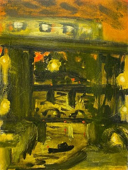 Work:&nbsp;Untitled, 2020 oil on panel 16 x 12 inches lyn856