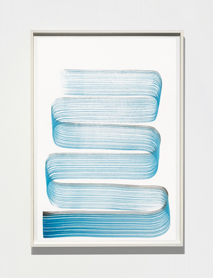 Agnes Barley
Continuous Stroke, 2022
BARL865
acrylic on paper, 44 x 30 inches / 47 1/2 x 43 1/2 inches framed