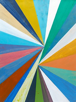 Andrew Zimmerman (LA) -&nbsp;2022.04, 2022 acrylic paint on Arches BFK paper 30 x 22 1/2 inches ZIM979