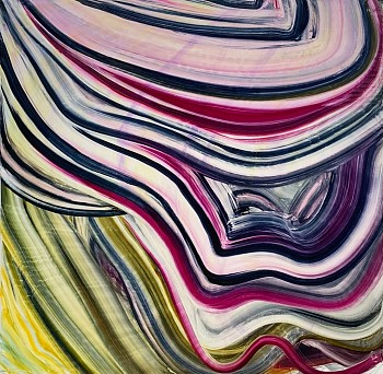 Fran O&#039;Neill - untitled, 2022 oil on canvas 72 x 72 inches ONEI094