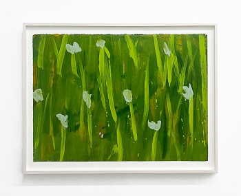 Work:&nbsp;Kathryn Lynch Wild Flowers 2, 2011 oil on paper 22 x 30 inches lyn407