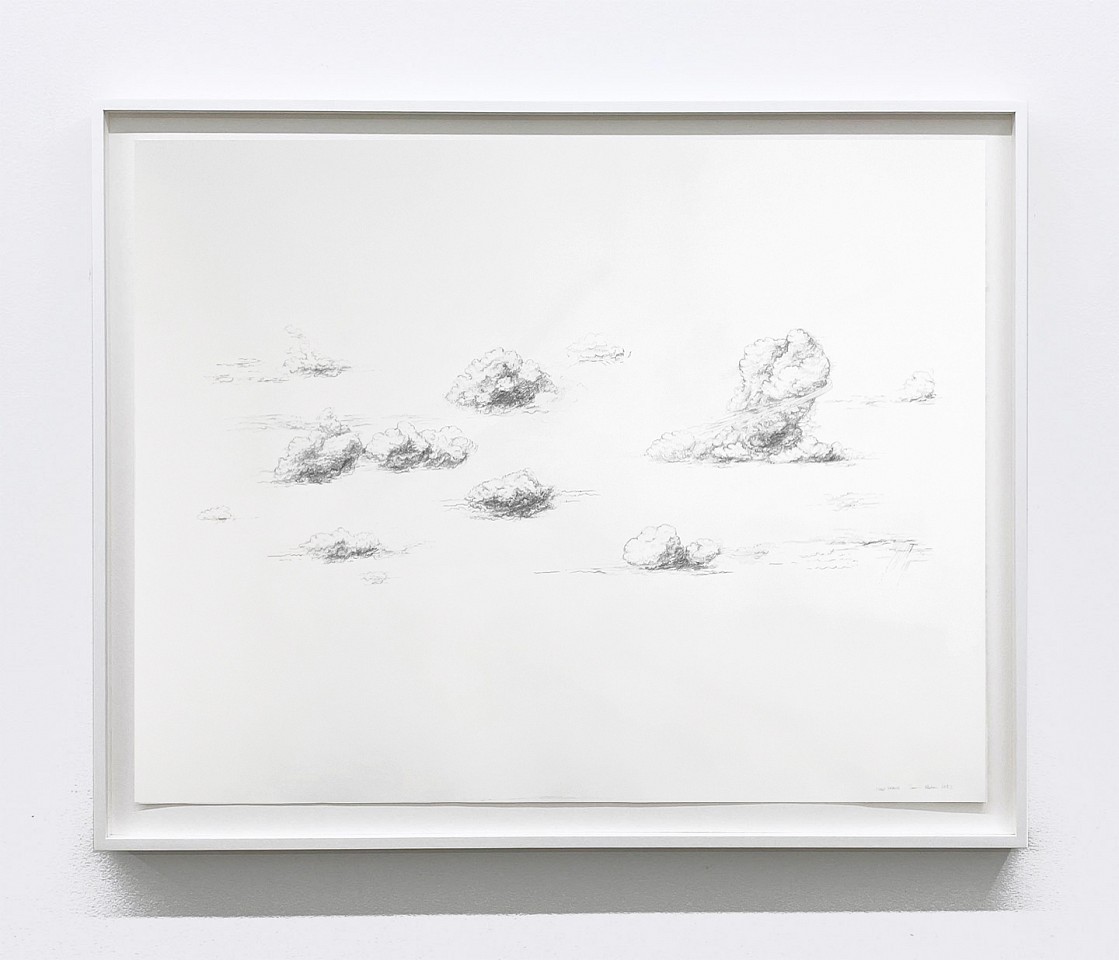Susan Graham
Cloud Practice (Cloud Parade), 2022
GRA058
graphite drawing, 37 3/4 x 48 3/4 inches