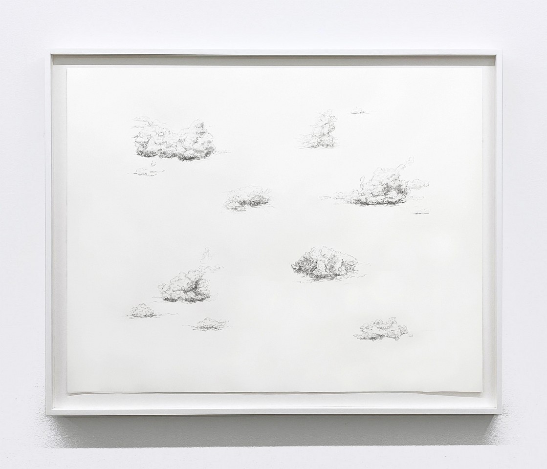 Susan Graham
Cloud Practice (Open Sky), 2022
GRA060
graphite drawing, 37 3/4 x 48 3/4 inches