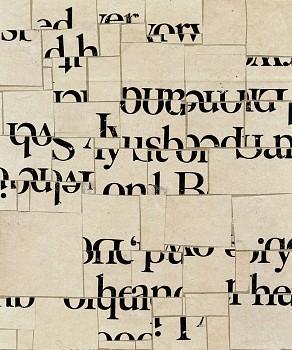 Cecil Touchon - Fs4060ct22, 2022 collage on paper 6 x 4 1/2 inch image / 13 x 11 inch paper TOUCH803