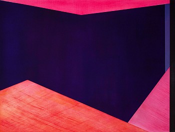 Work: Nascent, 2022 oil on panel 30 x 40 inches SCHAE124