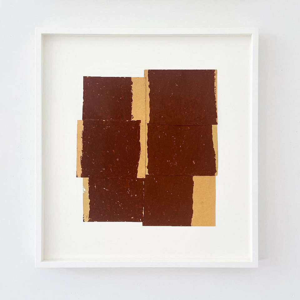 Sean Noonan
Twin Columns, Warm Iron Oxide, 2021
noon014
oil on paper, 10 3/4 x 9 1/2 inches paper / 17 3/4 x 16 inches framed