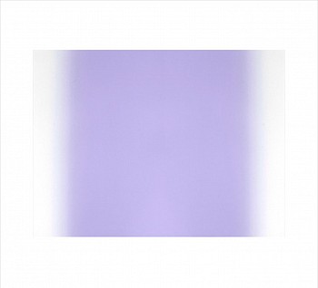 Betty Merken -&nbsp;Illumination, Amethyst. #11-22-04, 2022 oil monotype on rives bfk paper 27 1/2 x 30 1/4 inch paper / 18 x 24 inch image MER1000