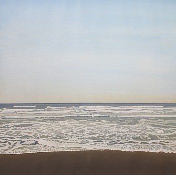Clay Wagstaff (LA) -&nbsp;Ocean no. 72, 2022 oil on panel 24 x 24 inches WAG395