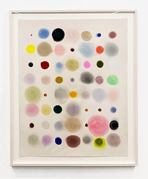 Work:&nbsp;Lourdes Sanchez A promise kept, 2022 ink, watercolor and pencil on paper 64 x 50 inches / 72 x 58 inches framed SANCH981