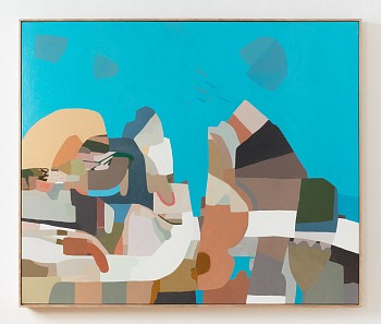 Jen Wink Hays - Slim Canyon, 2022 oil on canvas 60 x 72 inches JWH140