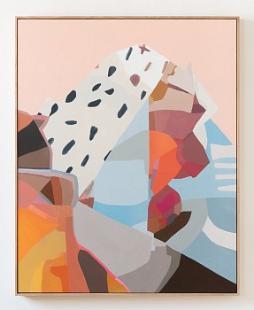 Work:&nbsp;Jen Wink Hays (LA) Poprock, 2022 oil on canvas 60 x 48 inches JWH142