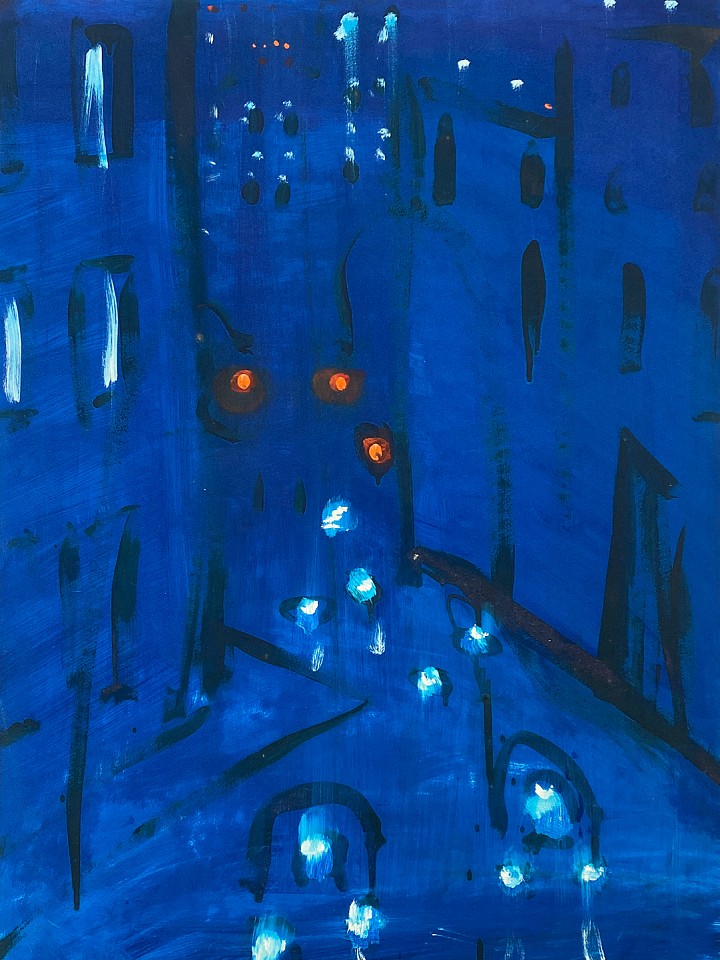 Kathryn Lynch
Untitled (Blue City), 2010
lyn328
oil on paper, 30 x 22 inches