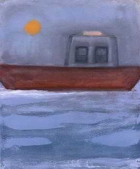 Kathryn Lynch (LA) - Untitled, 2023 oil on canvas 14 x 11 inches LYN959