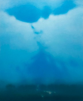 Michael Abrams - Acquiescent Earth, 2023 oil on panel 60 x 50 inches ABR443