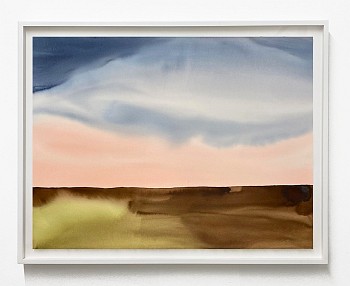 Shawn Dulaney -&nbsp;Boundary II, 2023 watercolor on paper 22 x 30 inches DULAN1172
