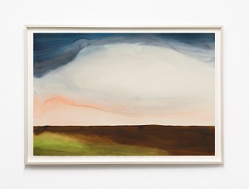 Work:&nbsp;Shawn Dulaney Boundary VI, 2024 watercolor on paper 40 x 60 inches / 46 x 66 inches framed DULAN1176