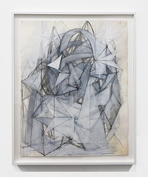 Celia Gerard - Untitled, 2007 - 2024 mixed media on paper 30 x 22 inches / 33 x 26 1/2 inches framed GER175