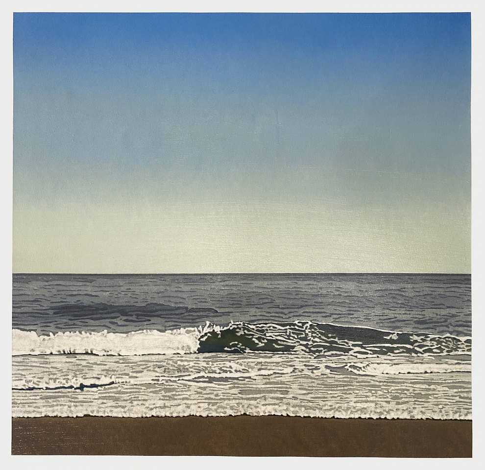 Clay Wagstaff
Ocean no. 86, 2024
WAG402
oil on paper, 25 1/2 x 25 1/2 inches