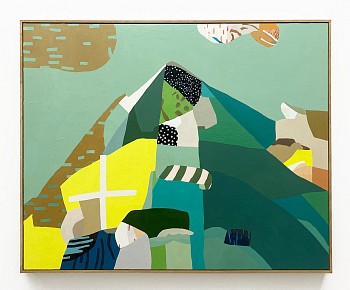 Work:&nbsp;Jen Wink Hays Kingdom, 2024 oil on canvas 48 x 60 inches / 49 1/2 x 61 1/2 inches framed JWH159