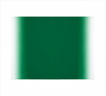 Betty Merken (LA) -&nbsp;Illumination, Verde. #04-24-04, 2024 oil monotype on rives bfk paper 27 1/2 x 30 1/4 inch paper / 18 x 24 inch image MER1064