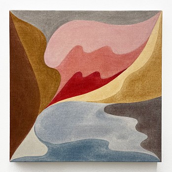 Work:&nbsp;Wish, 2024 pigment on canvas 24 x 24 inches BEG105