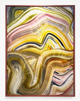 Fran O&#039;Neill - vantage, 2024 oil on canvas 56 x 72 inches ONEI130