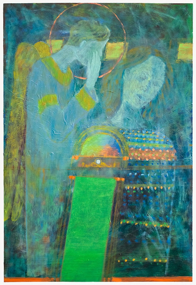 Nick Benfey
Time Transcended (Angel), 2024
BENF008
oil and acrylic on panel, 23 3/4 x 16 1/4 inches