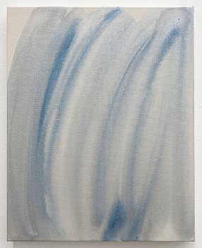 Work: Untitled, 2025 acrylic on canvas 19 3/4 x 16 inches BARL998