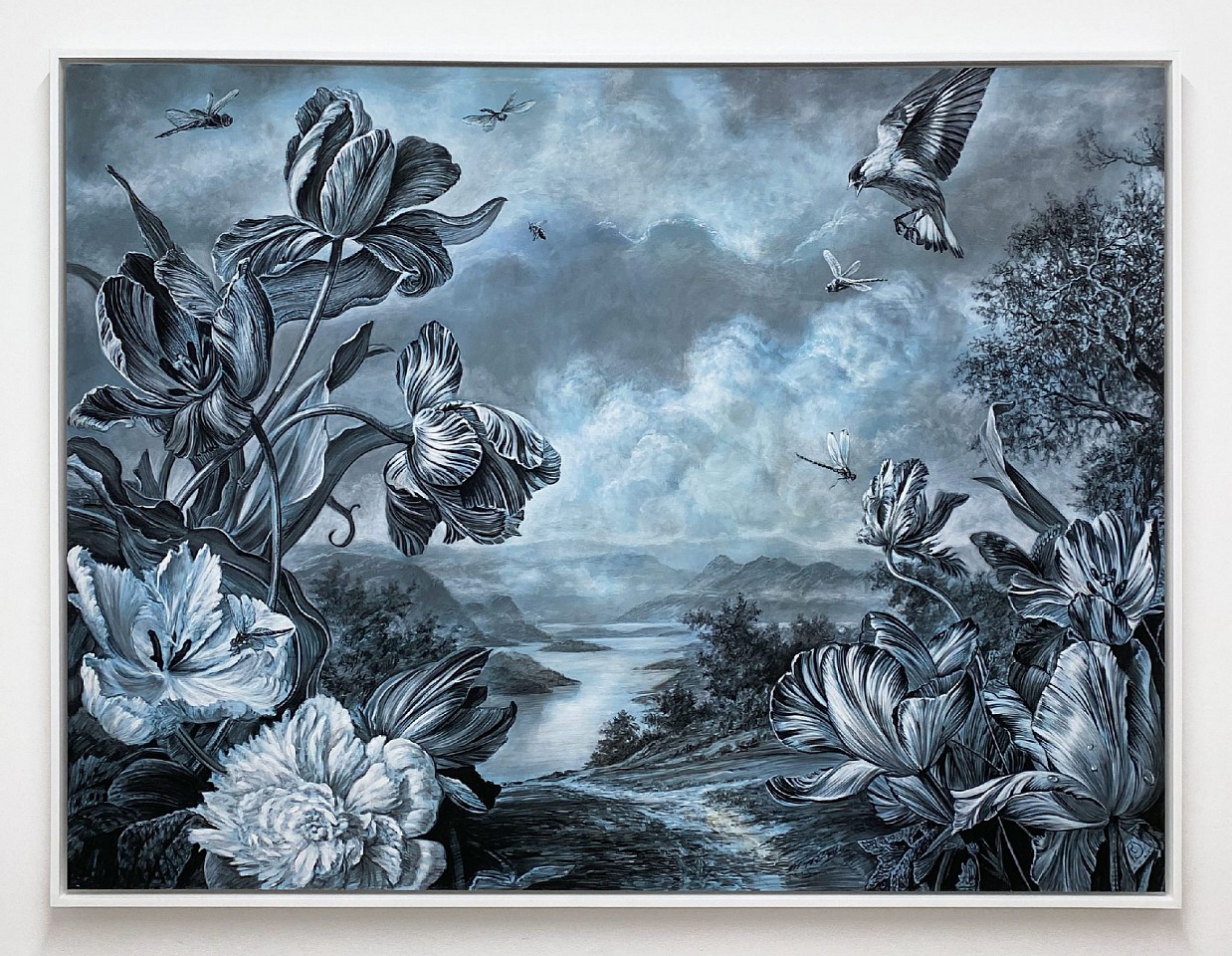 Rick Shaefer (LA)
First Light, 2025
shaef126
charcoal, acrylic, gesso, and gouache on gessoed vellum, 50 x 65 inches / 53 x 68 inches framed