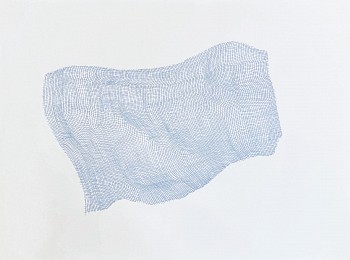 Karin Schaefer (LA) -&nbsp;Latitude, 2025 ink on paper 22 x 30 inches SCHAE146