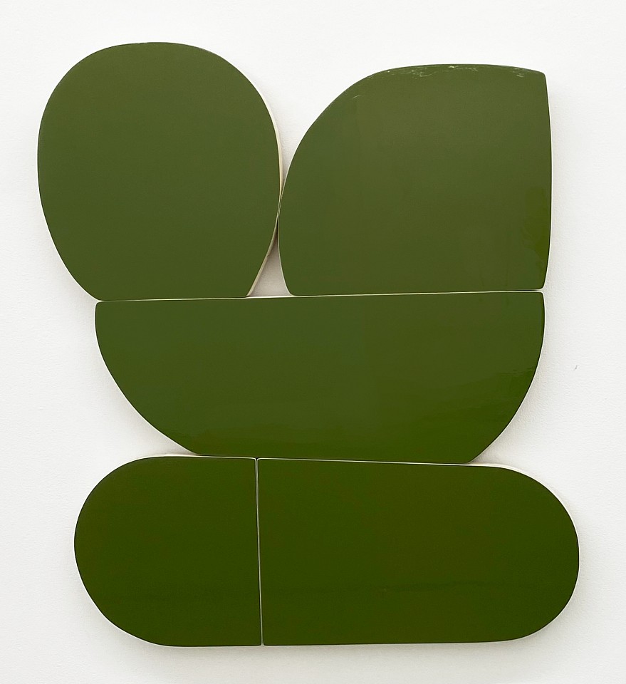 Andrew Zimmerman
Rescue Green, 2025
ZIM1209
Automotive paint on wood, 42 x 36 x 1 1/2 inches