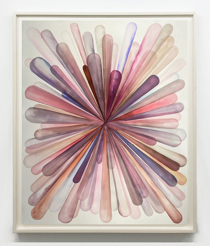 Lourdes Sanchez
Radiant (rose violet), 2025
SANCH1072
ink, watercolor and pencil on paper, 53.5 x 43 inches