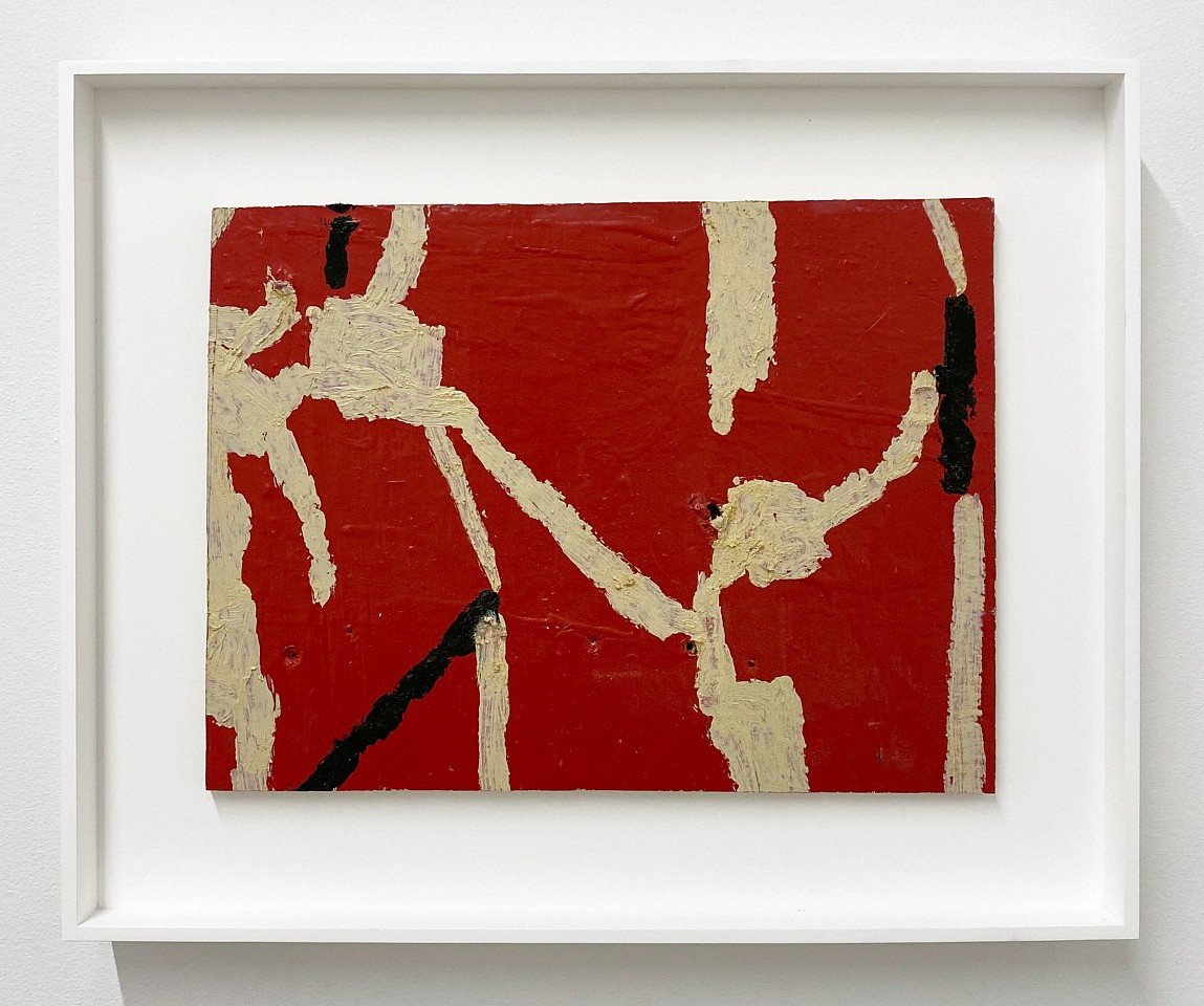 Sean Noonan
Salvage Gates, 2024
noon070
oil on found wood, 10 x 13.5 inches / 14.5 x 18 inches framed