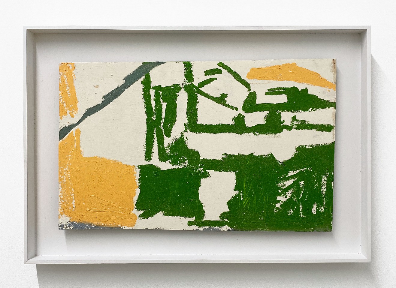 Sean Noonan
Paesaggio, 2024
noon068
oil on found wood, 12 x 19 inches / 16 x 24 inches framed